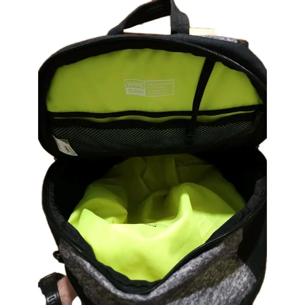 adidas Stadium 3 Soccer Backpack Onix Grey Black Cleat Ball Pocket Team Bag 36L